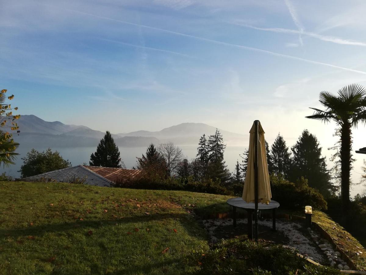 Romantica Casetta Nel Verde Con Vista Sul Lago Belgirate Exteriér fotografie