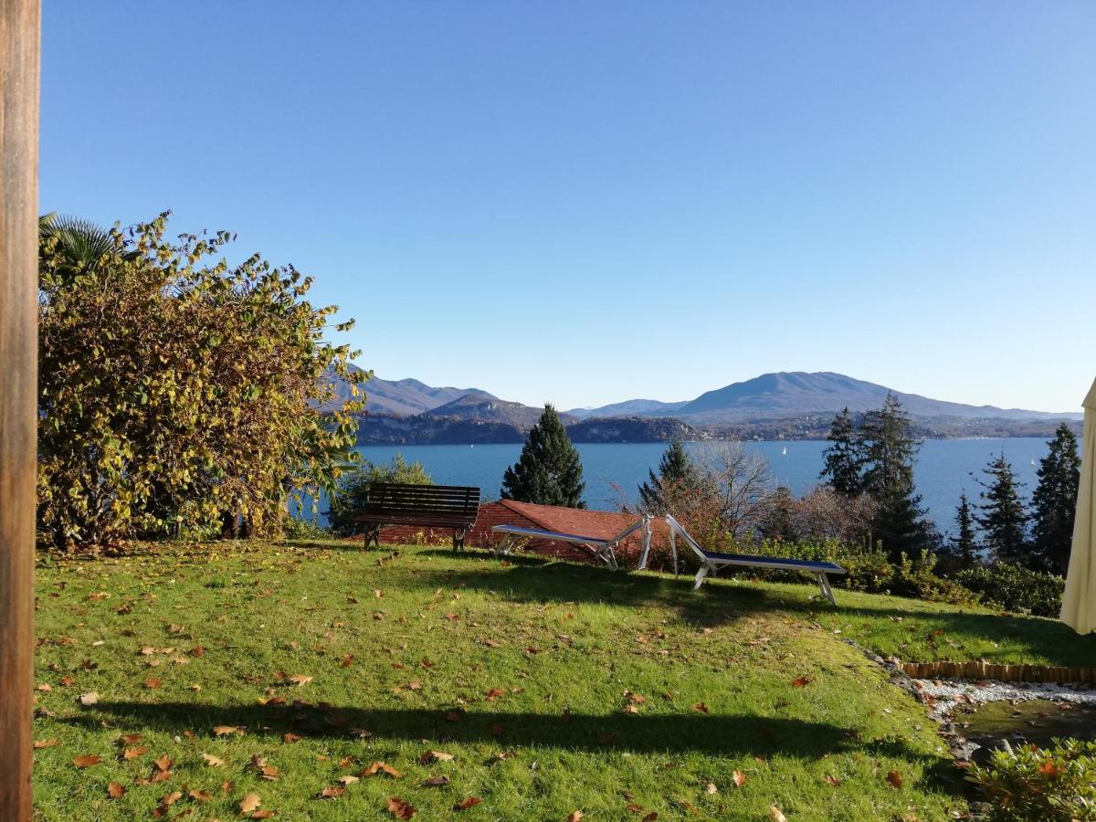 Romantica Casetta Nel Verde Con Vista Sul Lago Belgirate Exteriér fotografie