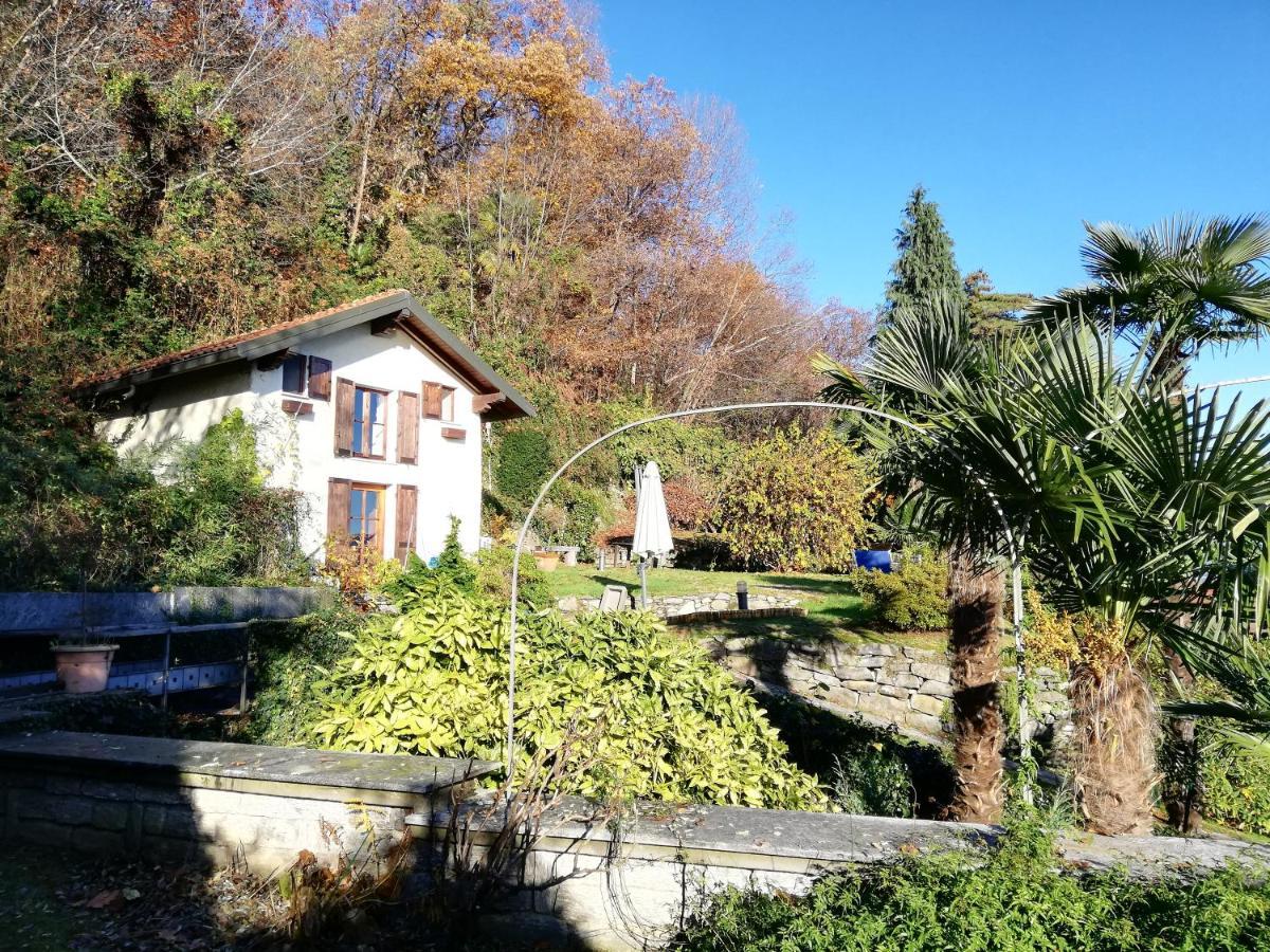 Romantica Casetta Nel Verde Con Vista Sul Lago Belgirate Exteriér fotografie